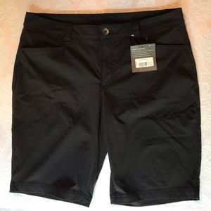 Eddie Bauer Horizon Bermuda Shorts, Black, 14
